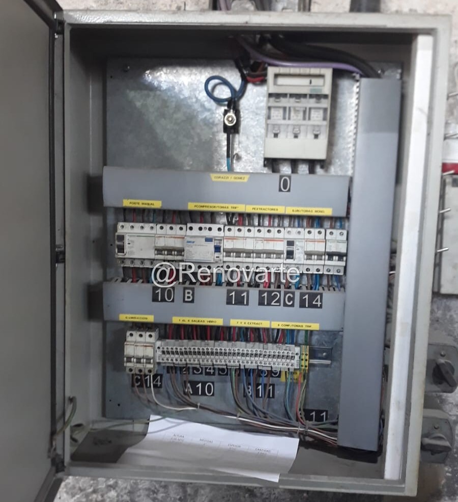 Tableros eléctricos - Electricista matriculado
